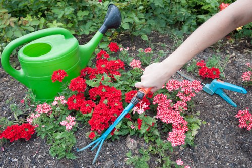 Outdoor hard landscaping for a residential garden in Kentishtown