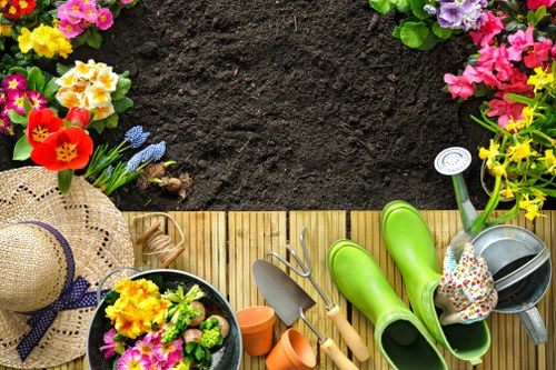 Local hard landscaping pathway and edging design